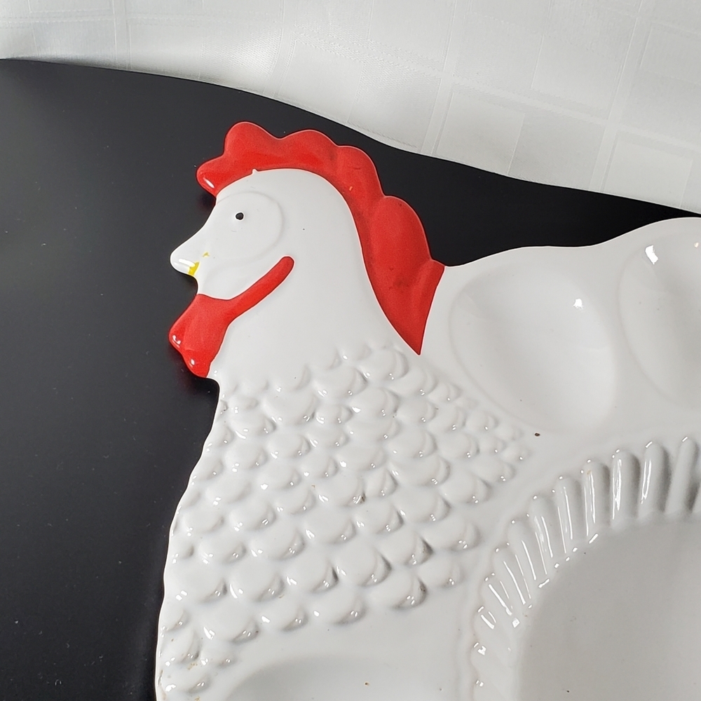 Chicken Deviled Egg Plate - Picture 2 of 3